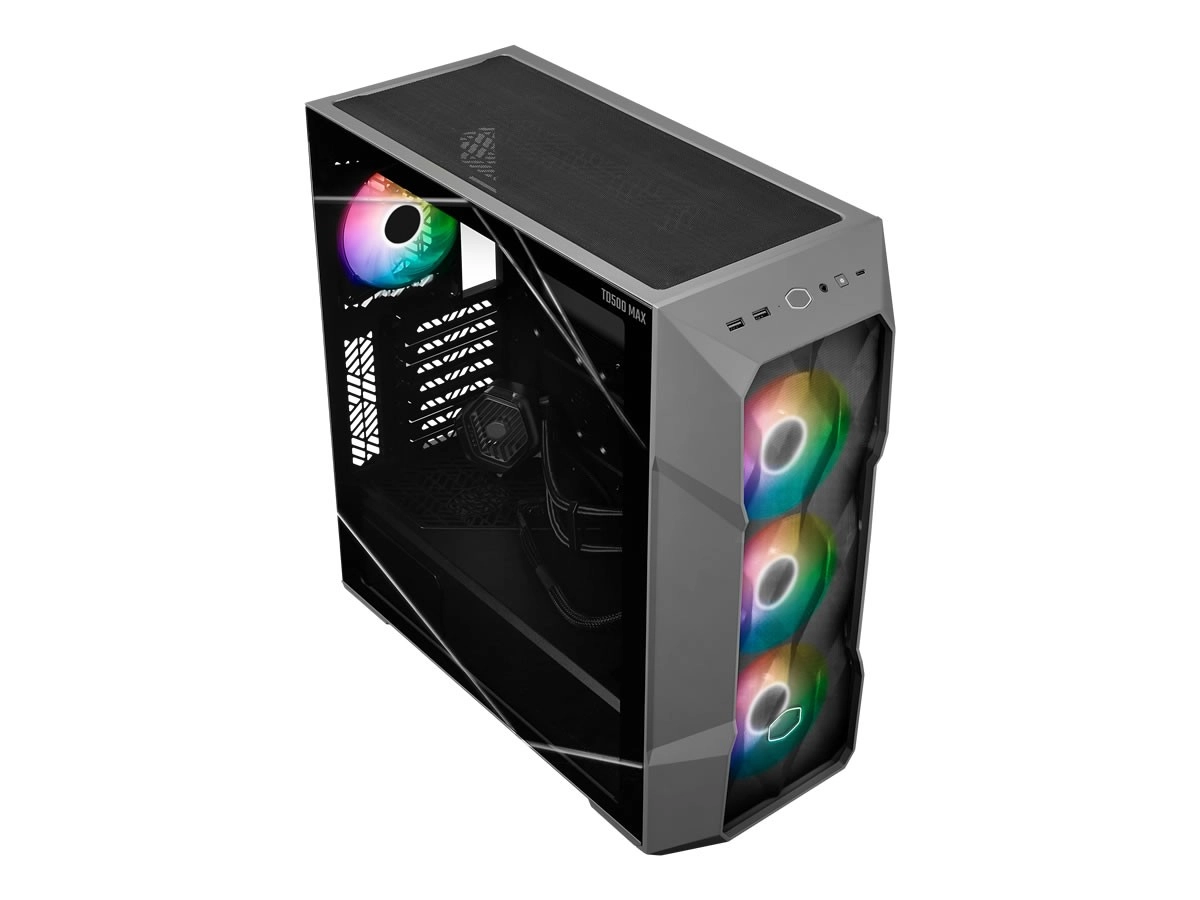 Alimentation pr�c�bl�e, ventilateurs Mobius et AIO Atmos, le Cooler Master TD500 MAX frappe fort