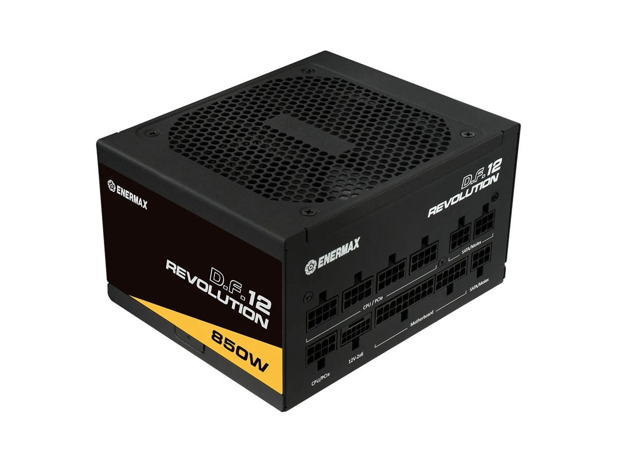 Au format ATX, les nouveaux blocs ENERMAX REVOLUTION D.F. 12 ne mesurent que 122 mm