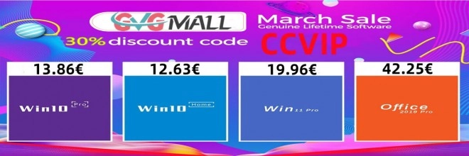 Fin mars, Windows 11 Pro � seulement 19 euros, Office � seulement 24 euros