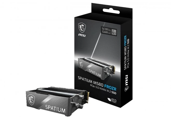 MSI annonce son SSD SPATIUM M580 FROZR � 14.6 Go/s...