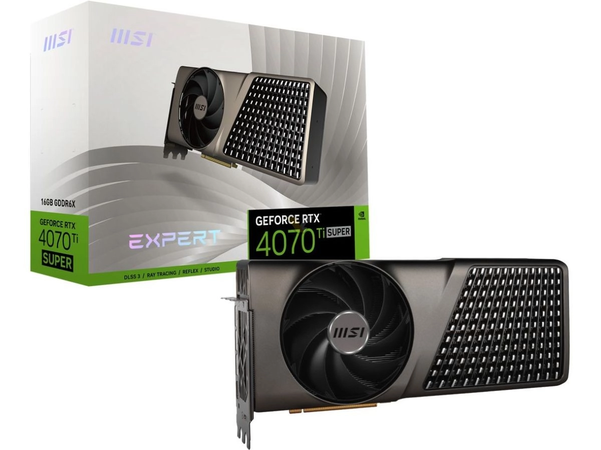 MSI va proposer des RTX 4070 Ti SUPER AERO et Expert