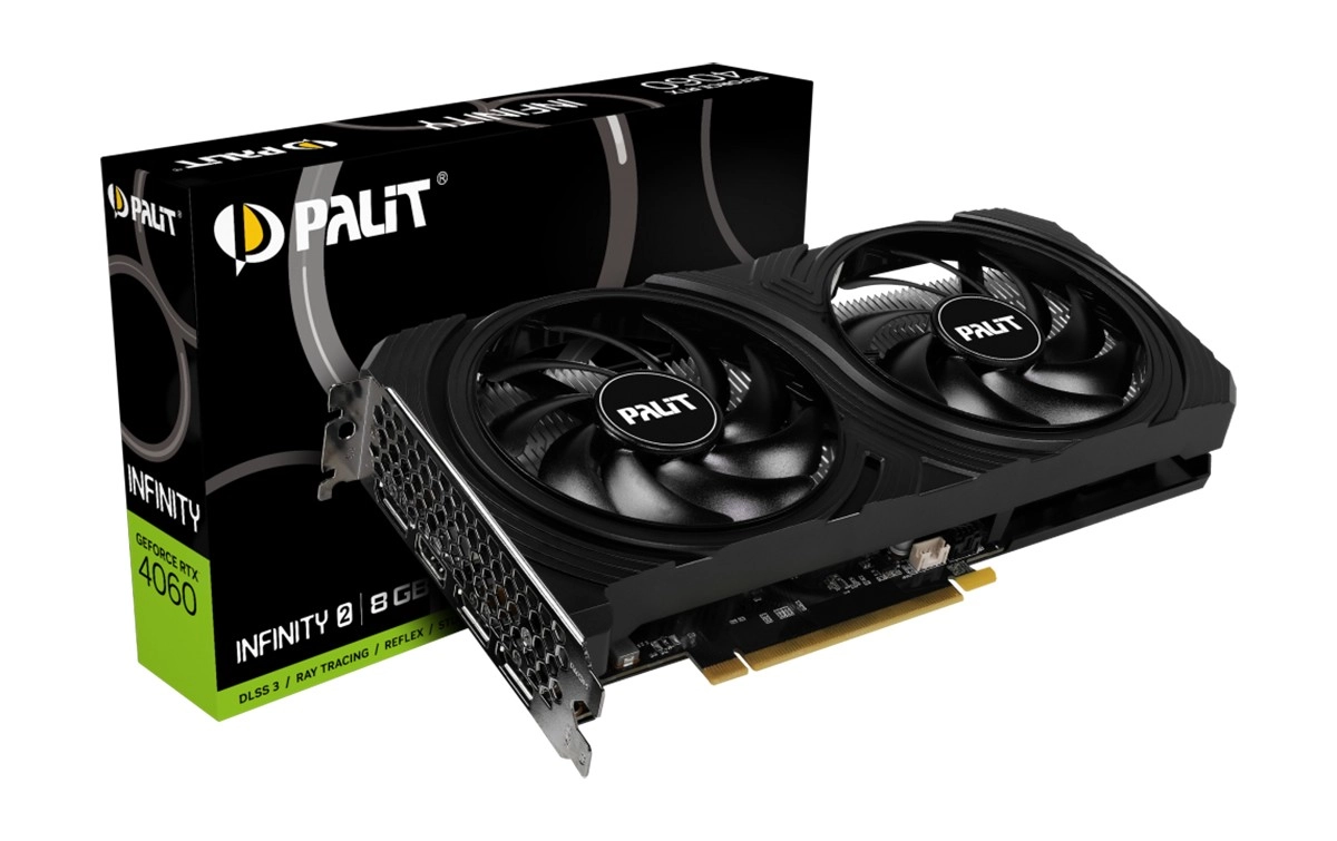 Palit et Gainward d�voilent des RTX 4060 Infinity 2 et Python 2