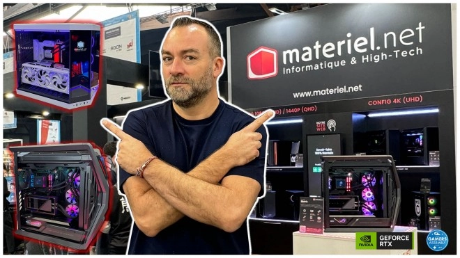 Materiel.net et NVIDIA s'affichent GRAVE � la Gamers Assembly 2024