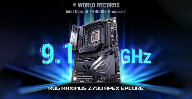 Nouveau record du monde de fr�quence avec le 14900KS !