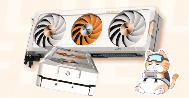 Colorfire lance la RTX 4070 SUPER Miaou Edition, pour les fans de minous et de Noctua