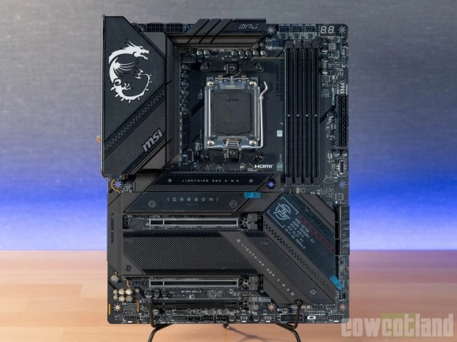 Test carte m�re : MSI X670E CARBON WIFI, vraiment trop ch�re