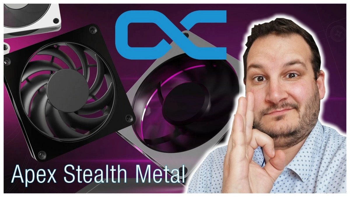 Alphacool Apex Stealth Metal, un ventilateur au style unique !