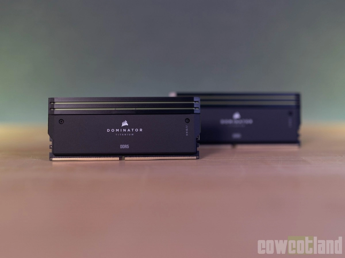 Test RAM : CORSAIR Dominator Titanium 2 x 24 Go 8000 c38, peut mieux faire !!!