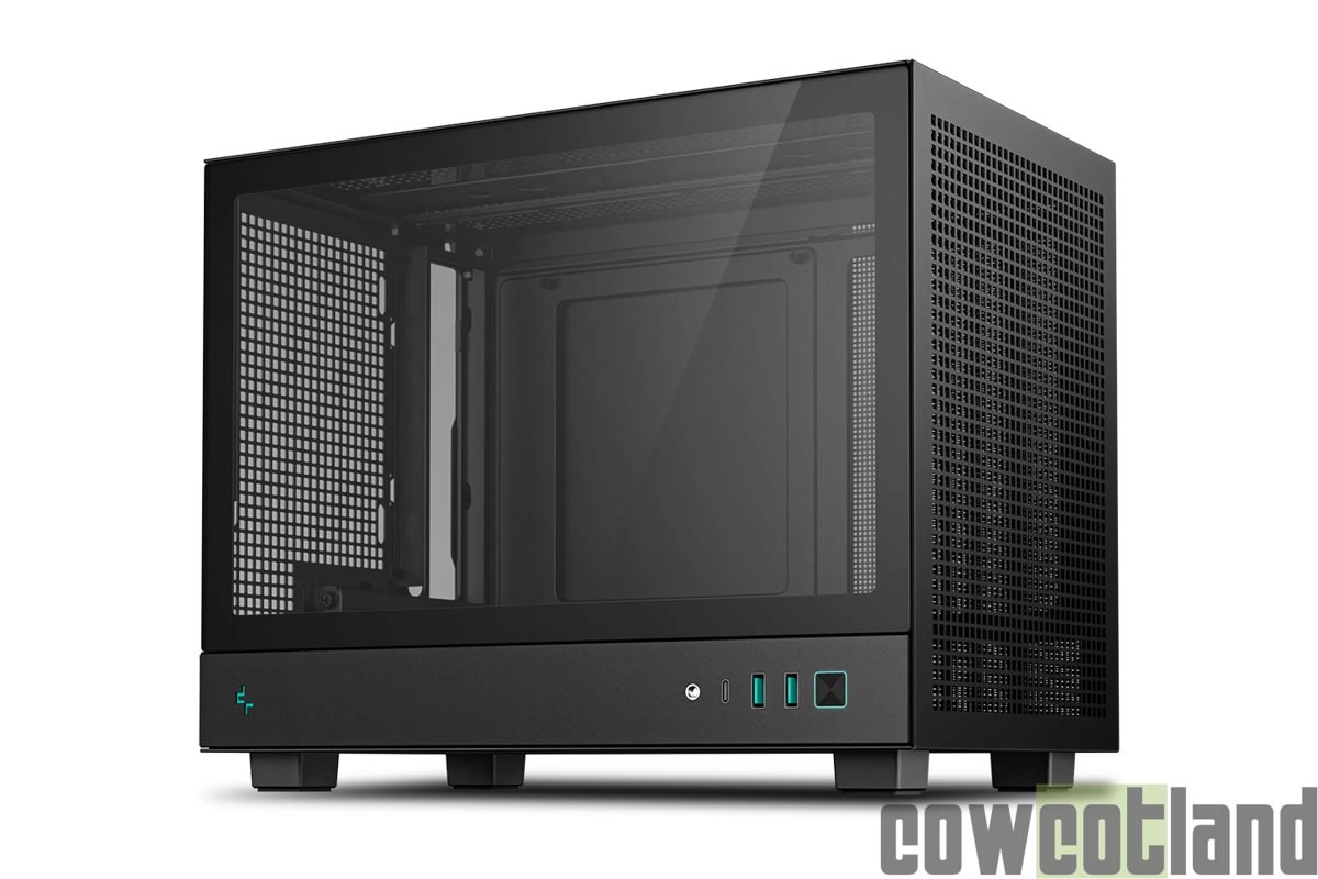 Le petit boitier DeepCool CH160 se montre un peu plus