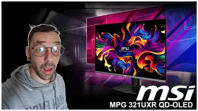 MSI MPG 321UXR QD OLED : Premi�re pr�sentation d'un UHD 240 Hz OLED !