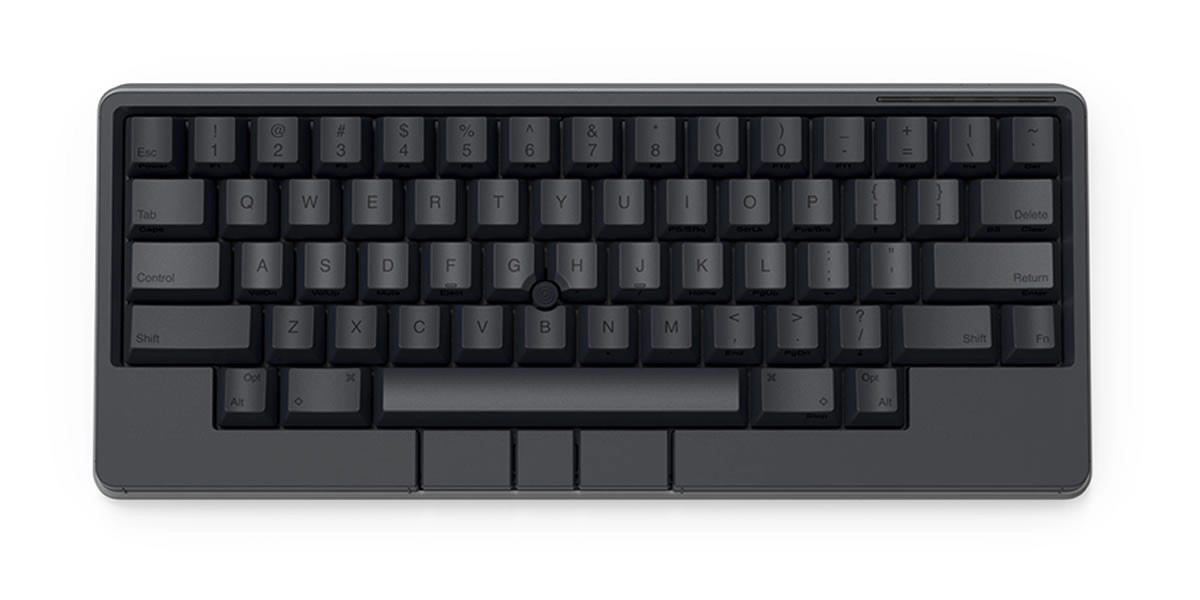 HHKB Studio, un clavier original avec diff�rentes parties tactiles et un trackpoint