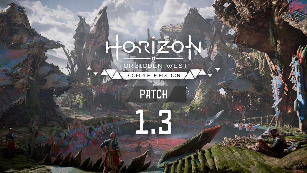 Un patch 1.3.55.0 pour le jeu Horizon Forbidden West Complete Edition