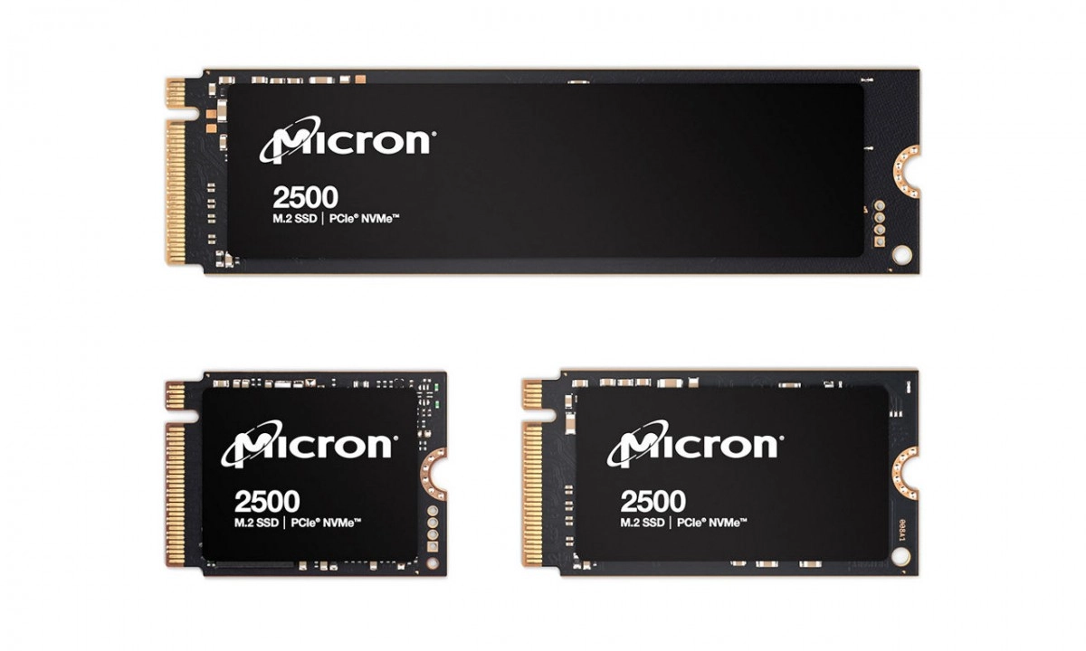 Micron 2500 NVMe : un premier SSD � 232 couches !
