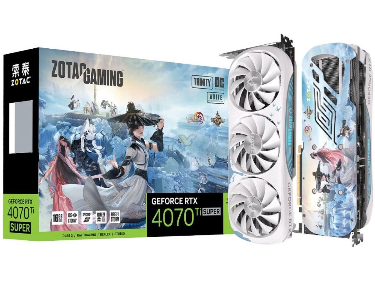 ZOTAC d�voile une RTX 4070 Ti SUPER �dition sp�ciale JX Online 3