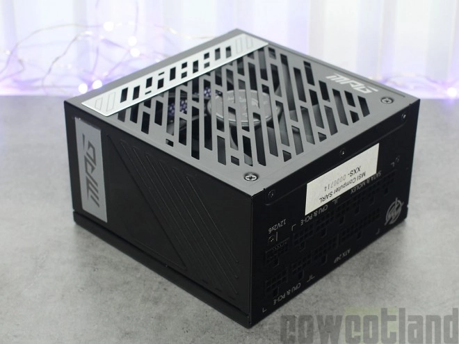 Test alimentation MSI MPG A850G : PCIe Gen 5.1