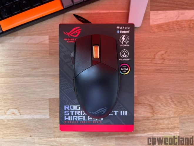 Test souris Asus ROG Strix Impact III Wireless : simplicit� et efficacit� ?
