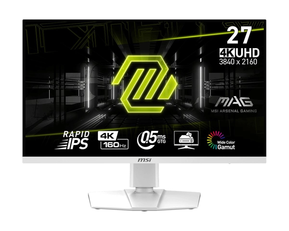 MSI annonce le MAG 274URFW, un �cran UHD allant jusqu'� 160 Hz tout en blanc
