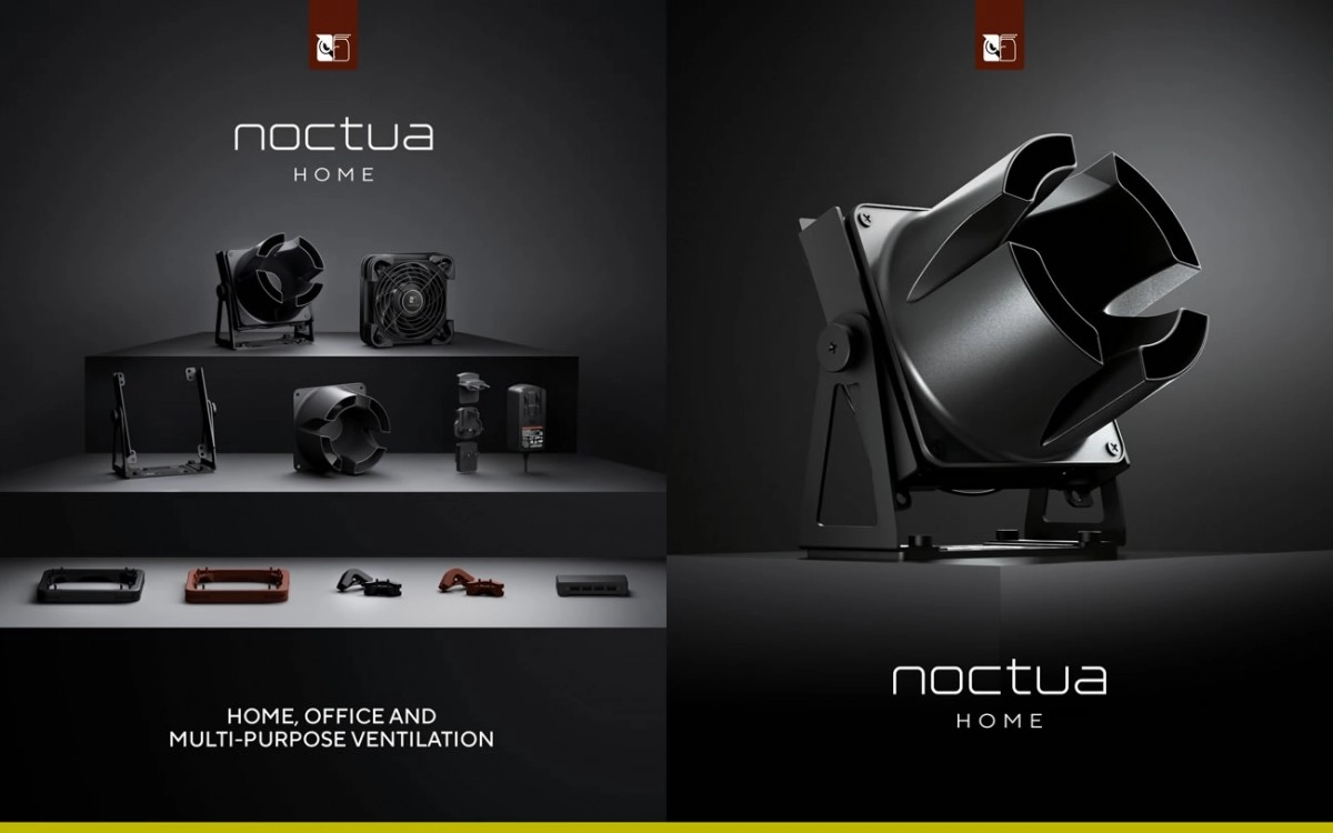 Enfin ! Noctua officialise sa gamme HOME, avec un premier ventilateur de bureau