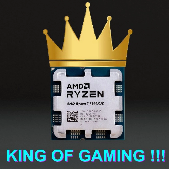 Le Ryzen 7 7800X3D restera le King du Gaming, malgr� l'arriv�e des Ryzen 9000X, dixit AMD
