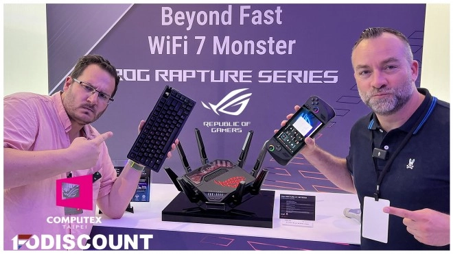 Les nouveaut�s de OUF chez ASUS ROG au Computex !!!