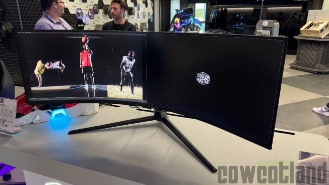 Computex 2024 : Cooler Master annonce une dinguerie avec un Dual UHD de 57 pouces !
