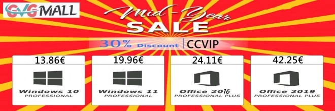 Oui, oui, Windows 10 � seulement 13 euros et Windows 11 � seulement 19 euros � vie !!!