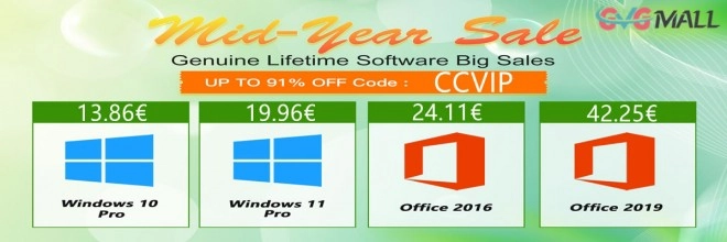 Pour la f�te des p�res, offrez Windows 10 � 13 euros ou Windows 11 � 19 euros avec GVGMALL !!!