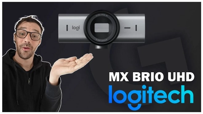 LOGITECH MX Brio UHD : une webcam haut de gamme et haute d�finition