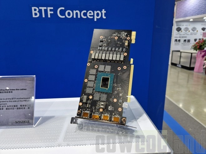 Computex 2024 : Sparkle se met au BTF !