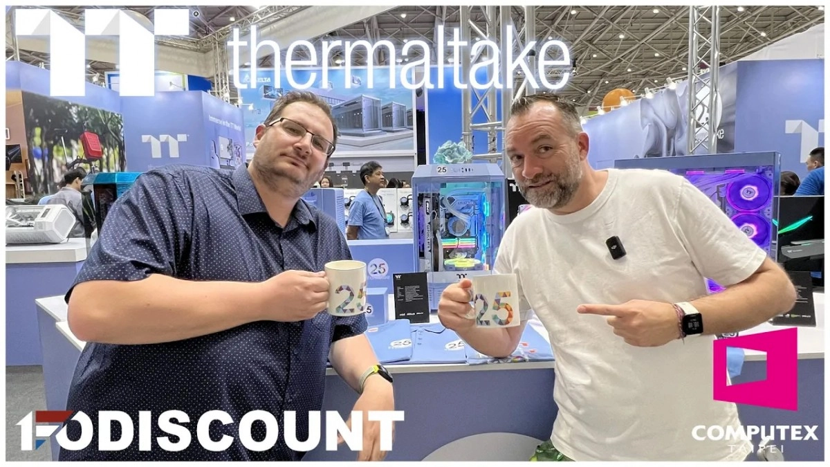 Un PC Immersion Cooling, c'est chez Thermaltake au Computex !!!