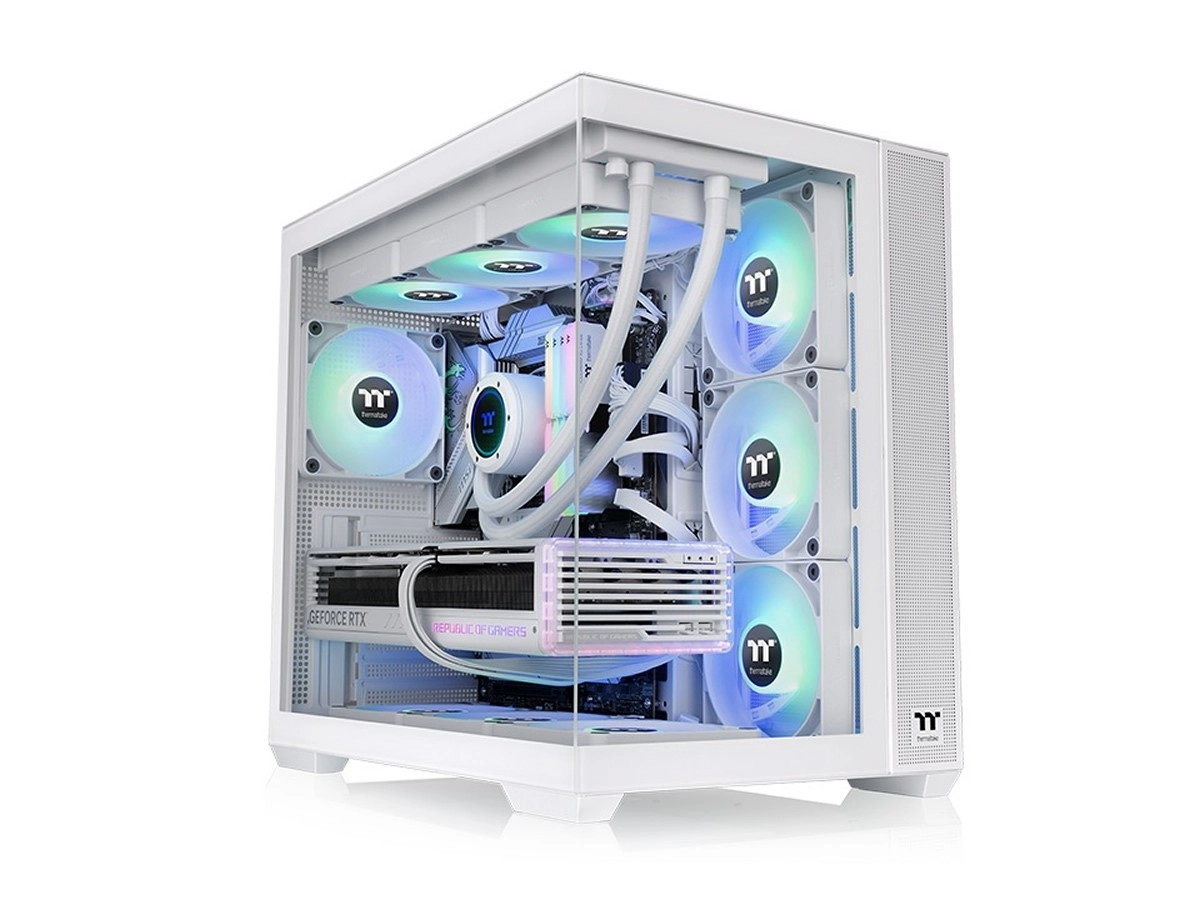 [Maj] Thermaltake View 380, un aquarium ATX compact et compatible avec les cartes � connecteurs au dos