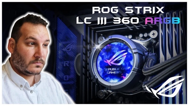 Avec ou sans �cran le dernier Watercooling AIO ASUS ROG Strix LC III ?