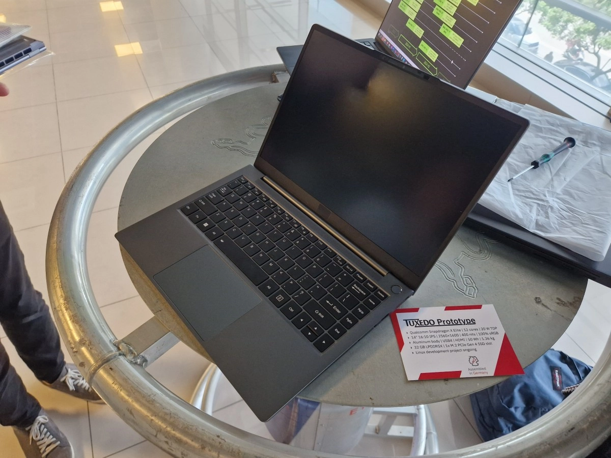 Computex 2024 : du Snapdragon X Elite � 12 cores chez Tuxedo ?