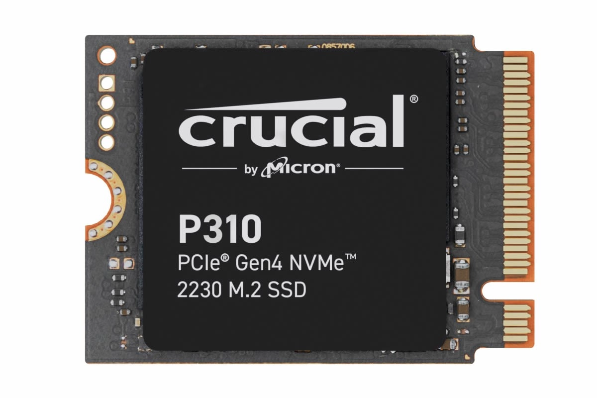 Nouveau SSD 2230 chez Crucial avec le P310, qui monte � 7100 Mo/s en lecture