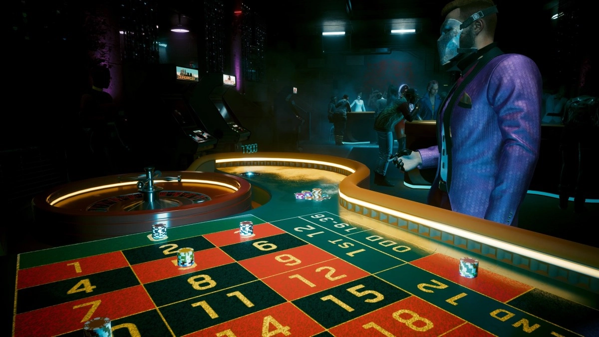 Un mod permet de jouer � la roulette dans Cyberpunk 2077