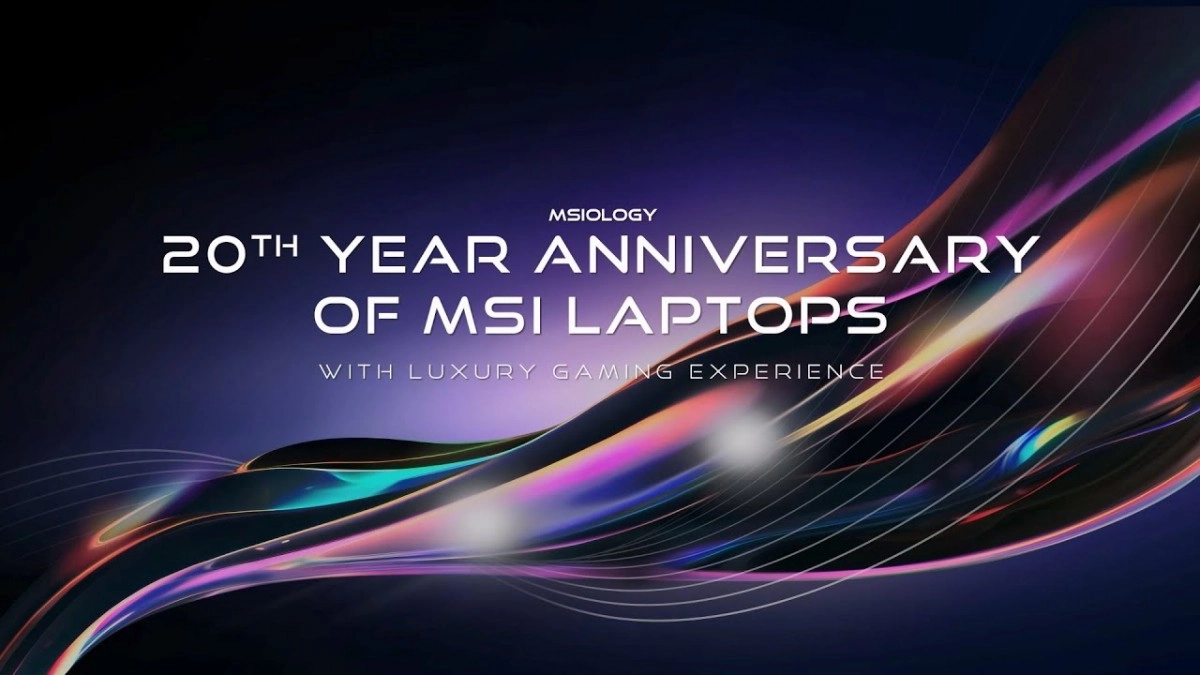 MSI f�te les vingt ans de son premier ordinateur portable