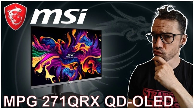 MSI MPG 271QRX QD OLED : une dalle OLED flash�e � 360 Hz !
