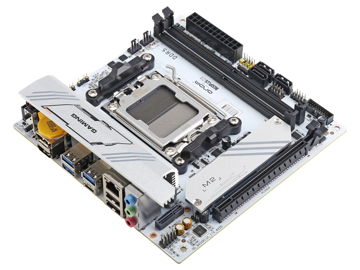 ONDA B650PLUS-ITX-W, une bien jolie carte ITX en blanc