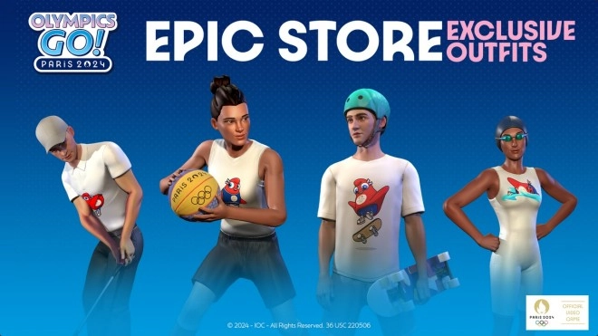 Bon Plan : Pack de tenues exclusives pour le jeu Olympics Go! Paris 2024
