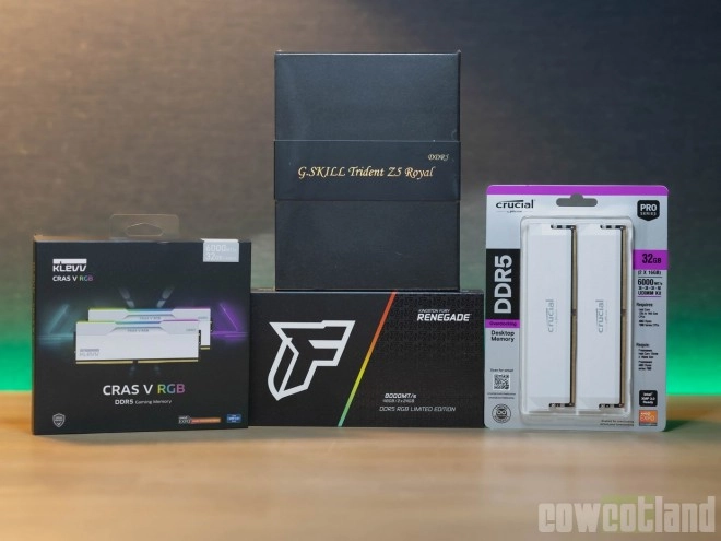 M�moires vives : Les prochains kits en test � la r�daction