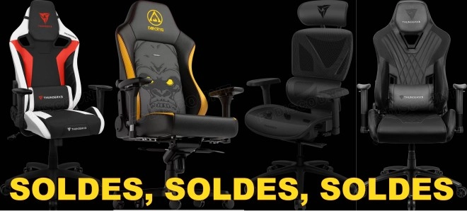 - 30 % sur une s�lection de si�ges Gamer chez 1FODISCOUNT, de bonnes affaires � faire !!!