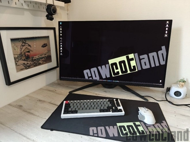 Test �cran AORUS GIGABYTE FO32U2P : 32 pouces, OLED, 4K et 240 Hz