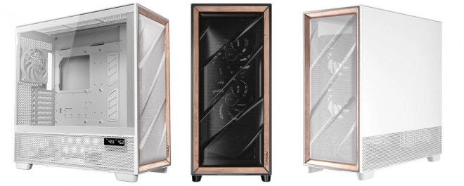 Antec FLUX Pro, le boitier qui cumule, mesh, verre tremp�, bois et �crans digitaux !!!