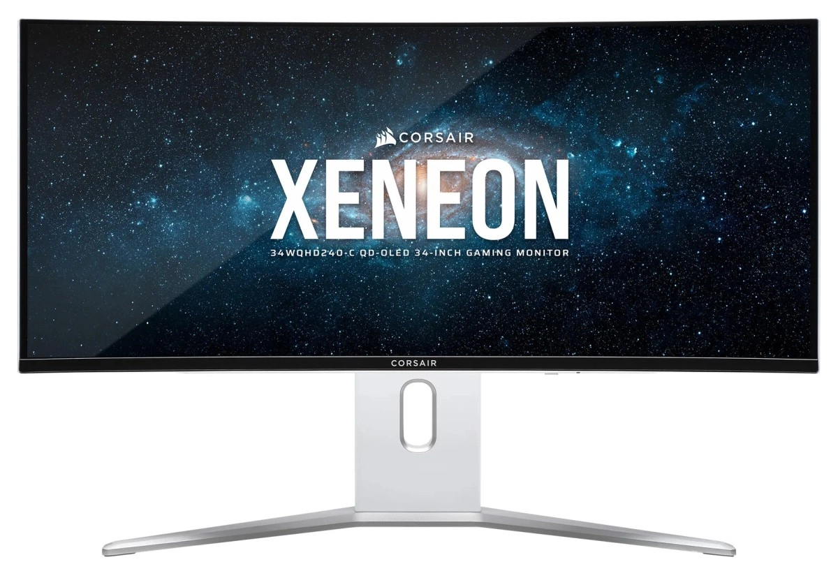 CORSAIR Annonce le XENEON 34WQHD240-C QD-OLED, l'�cran � la mode !