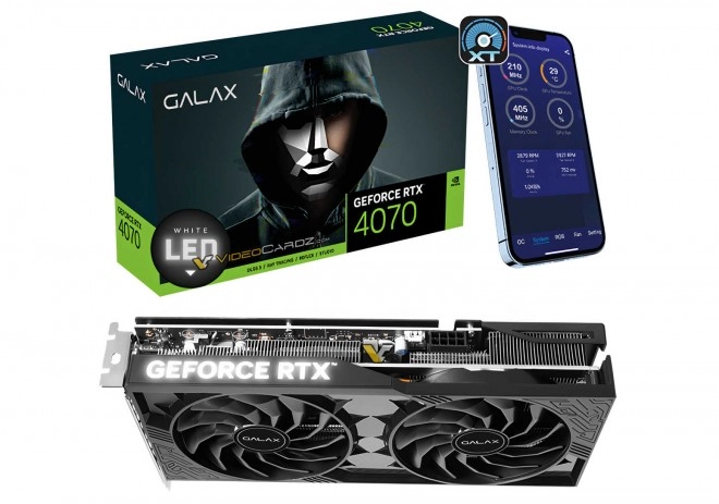 GALAX s'appr�te � proposer une RTX 4070 dot�e de m�moire GDDR6