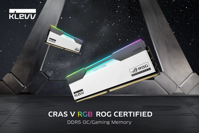 KLEVV annonce un kit m�moire DDR5 certifi� ROG