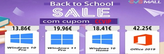 Toujours, en ao�t, Windows 10 � seulement 13 euros et Windows 11 � seulement 19 euros � vie !!