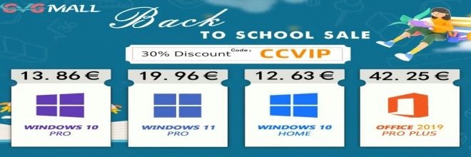 En ao�t, Windows 10 � seulement 13 euros et Windows 11 � seulement 19 euros � vie !