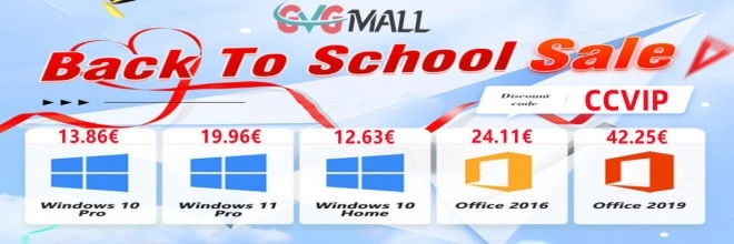 Avant le 15 aout, Windows 10 � seulement 13 euros et Windows 11 � seulement 19 euros � vie !!