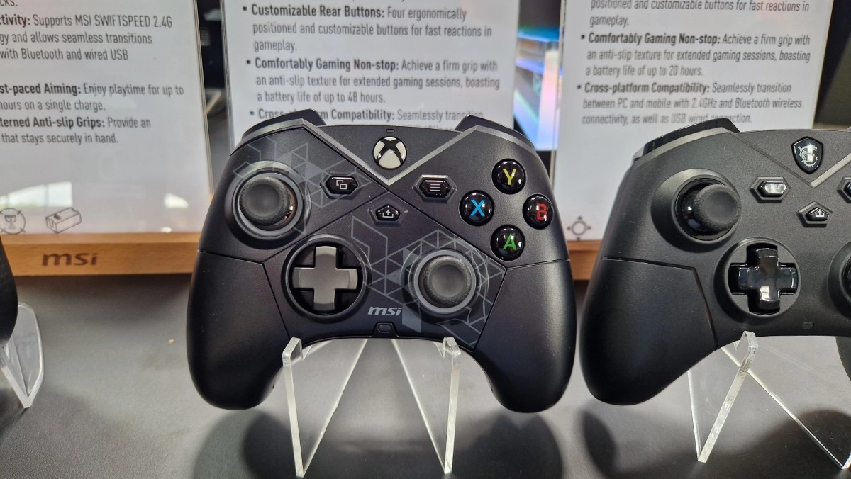 Clavier, souris et manette, MSI se l�che !